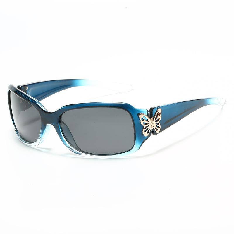 Schmetterling Elegante Damen-Sonnenbrille mit Premium-Polarisationsgläsern Luxus UV400 Schutz Fahrbrille