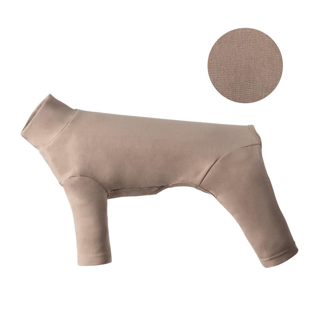Four-legged Bottoming Shirt, Universal In Autumn and Winter, Dog Turtleneck Loungewear, Dust-proof Clothing, Low-saturation Pet Dog Clothing