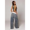 RogueWave Gewaschene Altblaue Jeans Amerikanischer Retro Street Stil für Männer und Frauen Gerade und Locker Trend Neuer Stil Heißer Verkauf Lässige Jeans