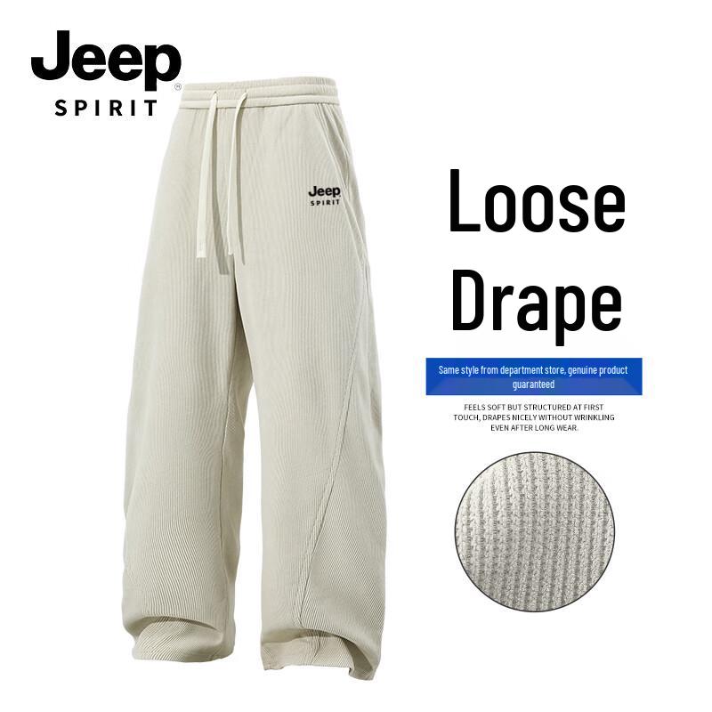 

JEEP SPIRIT Men s Loose Fit Straight-Leg Casual Sports Pants XL