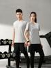 Soft Unisex T Shirt Summer Crew Neck Minimalist Tops Solid Color Unisex Lightweight T-shirt for Women and Men YG-2116