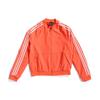 Bomber Jacket With Sporty Stripes Women Jackets Red EI8964