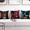Game F-Five N-Nights Cool F-Freddys cushion cover Pillow Cover Decoration Room Home Sofa living Office Car Nordic Simplicity