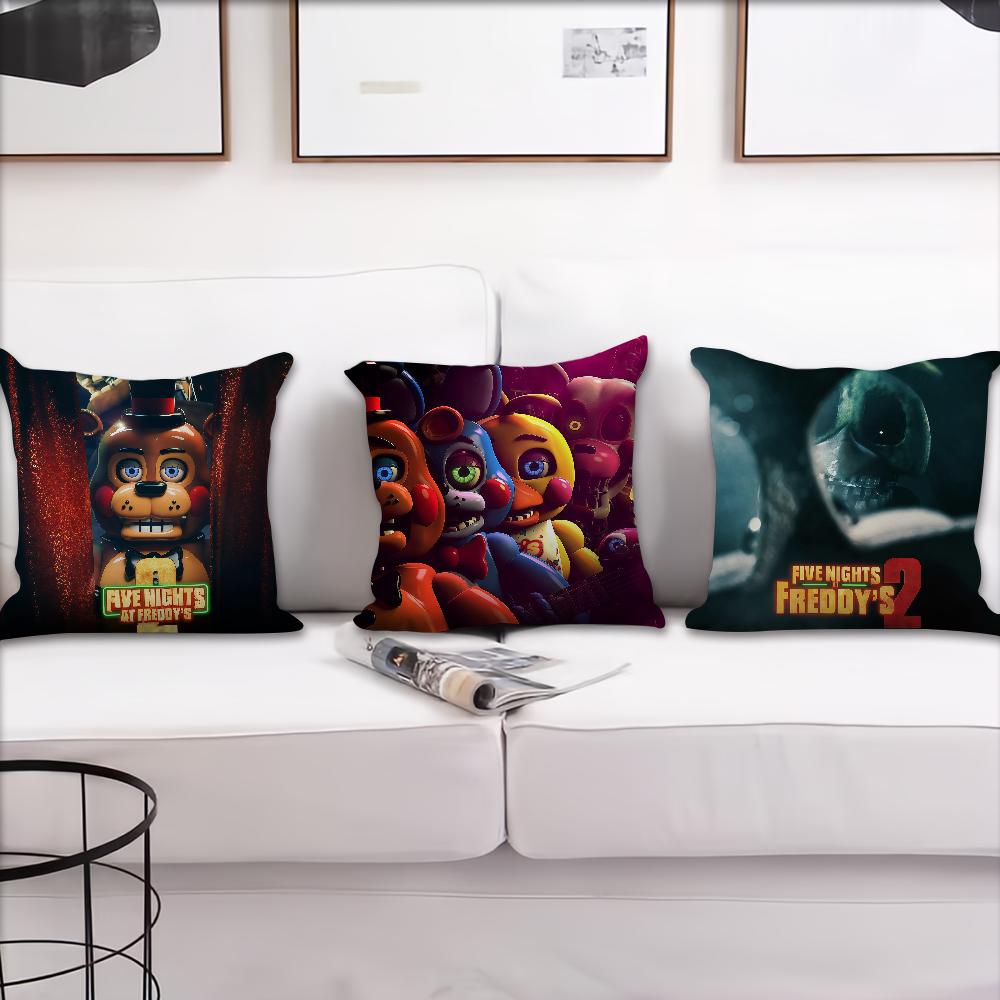 Game F-Five N-Nights Cool F-Freddys cushion cover Pillow Cover Decoration Room Home Sofa living Office Car Nordic Simplicity