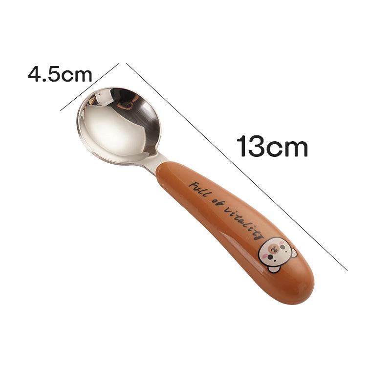 Kids Tableware Set: Anti-Fall Suction Bowl, Baby Plate, Training Chopsticks, Spoon & Fork