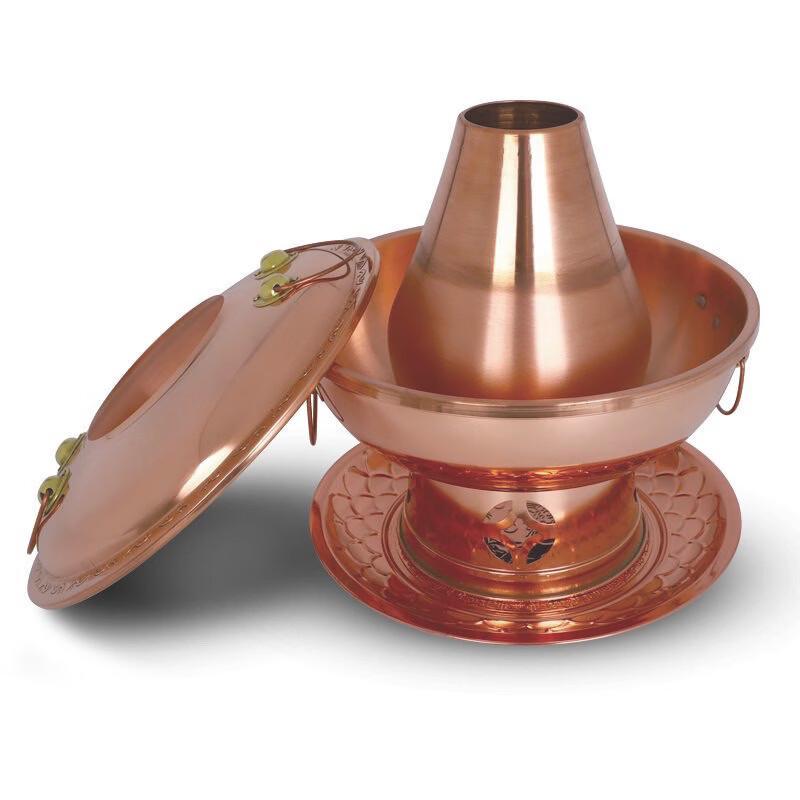 Lijia Fuel-Burning Copper Hot Pot