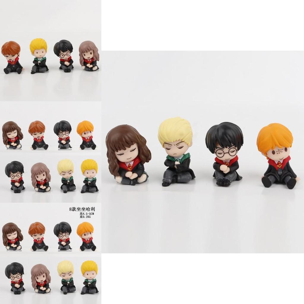 Entzückende Harry Potter Schulter an Schulter Schlafserie Q-Version PVC Spielzeugfigur Sammlung