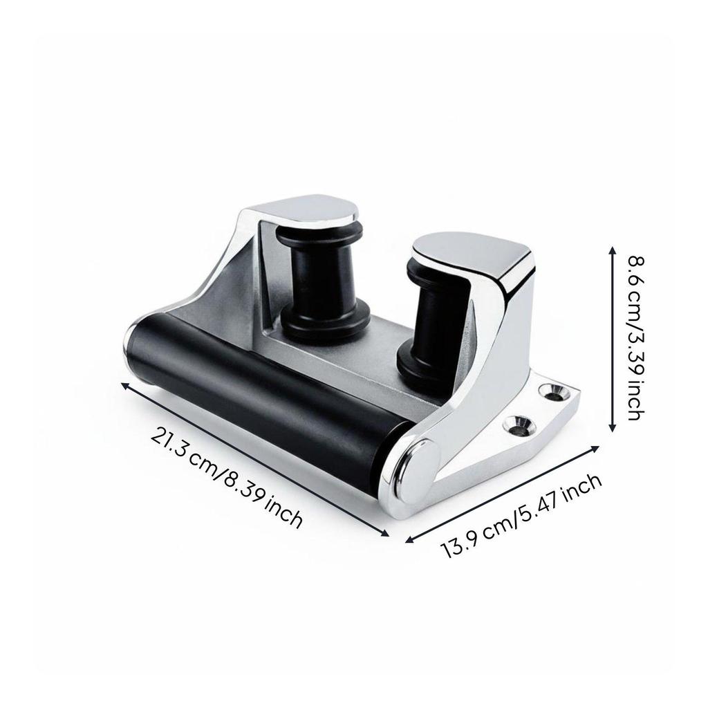 Anchor Roller Fairlead Polished Finish Marine Hardware Long-Lasting for Yacht