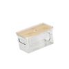 Modern Clear Plastic Storage Box For Household Waste Bags And Small Items