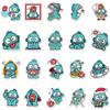 50 Cute Cartoon Water Monster Half Mermaid Laptop Suitcase Skateboard Graffiti Decoration Stickers