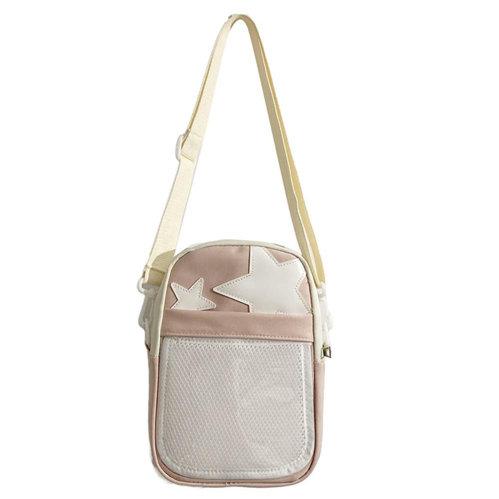Nylon Star Ita Bag PVC Y2K Anime Display Bag Simple Transparent Handbag  Daily