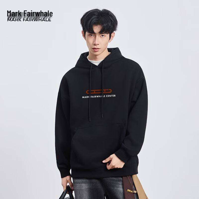 

Mark Fairwhale Men s Autumn Casual Loose Hooded Sweatshirt 2XL