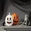 Artificial Pumpkin Ghost Ornament Cute Multipurpose Indoor Outdoor Halloween Autumn