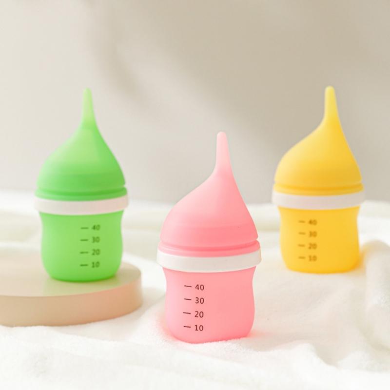 Nursing For Kittens Durable Pet Feeding Bottles Safe Silicones Control Anti Choke Milk Dispenser