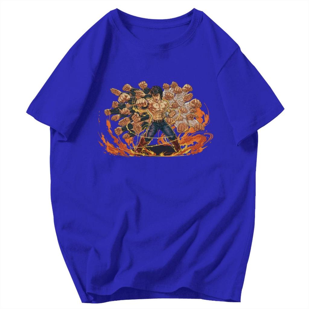 Men T Shirt Hyakuretsu Ken Kenshiro Fist Of The North Star Awesome Idea Y2K Graphic Customized Unisex Clothing T Shirts