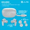 JLab Go Pods ANC True Wireless Earbuds, Cloud White