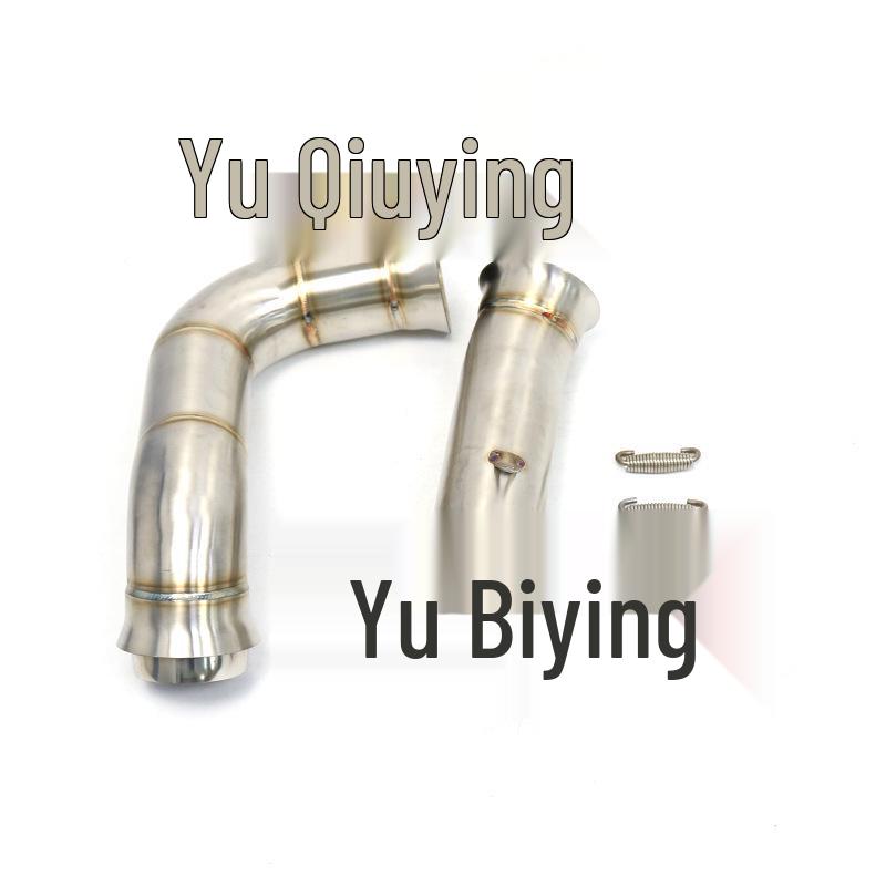 KTM790 Stainless Steel Mid-Pipe Exhaust for Duke/ADV with Back Pressure Enhancement