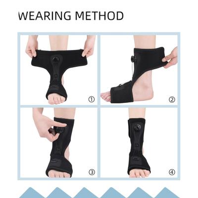 Adjustable Ligament Foot Care Foot Splint Drop Orthotic Brace Plantar Fasciitis Dorsal Splint Arch Elastic Support Belt