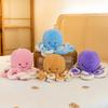 Undersea Octopus Plush Toy Pendant Colorful Octopus Marine Squid Doll Birthday Gift