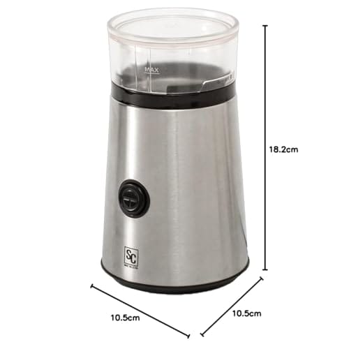 Iris Plaza Electric Coffee Grinder PECM-D150 Black