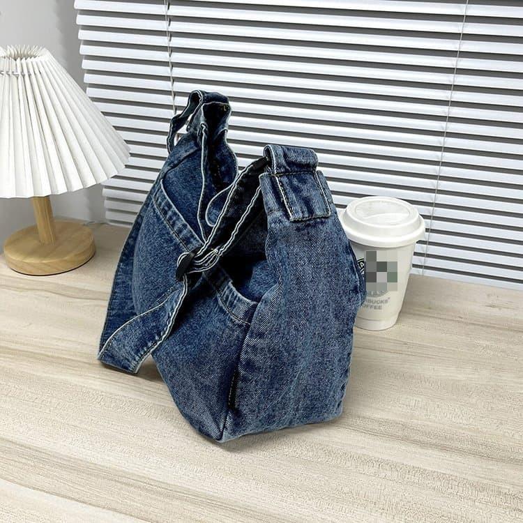 Ladies Washed Denim Bag Crossbody Bag Shoulder Bag