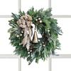 Outdoor Christmas Wreath Beautiful Door Wreath Christmas Winter Front Door Wreath Decorative Ornaments Christmas Tree Decor With