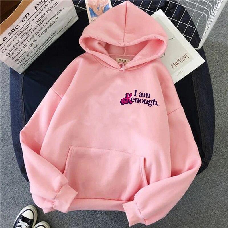 I Am Kenough Harajuku Hoodies Unisexga Graphic Pullovers Im