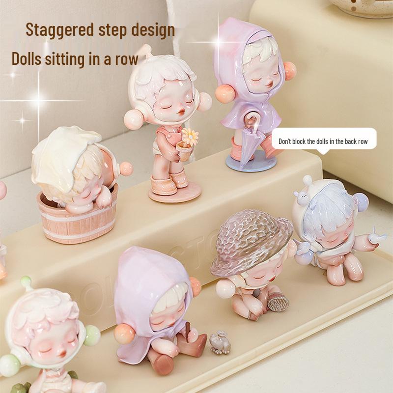 Pop Mart Akrylová prachotěsná vitrína pro figurky z blind boxů