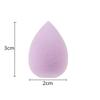 8 sztuk Mini gąbka do makijażu twarz uroda puder kosmetyczny Puff do podkładu kremowy korektor makijaż Beauty Blender narzędzie WBL