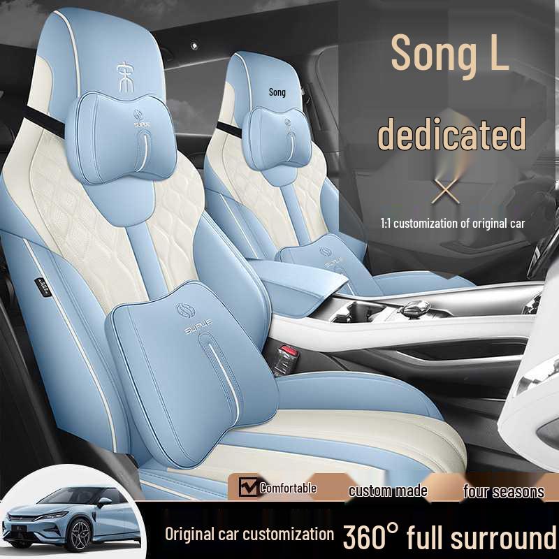 New Leather Car Seat Covers for BYD DiSong L EV Five-Seater