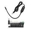 USB C To DC5521 Adapter Cable Charging Cord with 8 Adapter Plugs Optional Supports 5V To 20V for Laptops and More