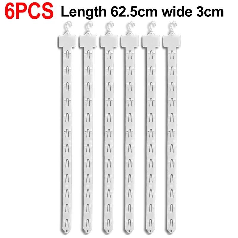 1/10 buc Benzi de plastic pentru agățat gustări Magazin Gustări Suport de afișare cu cârlige Raft de supermarket Merchandising Depozitare Bandă cu clips