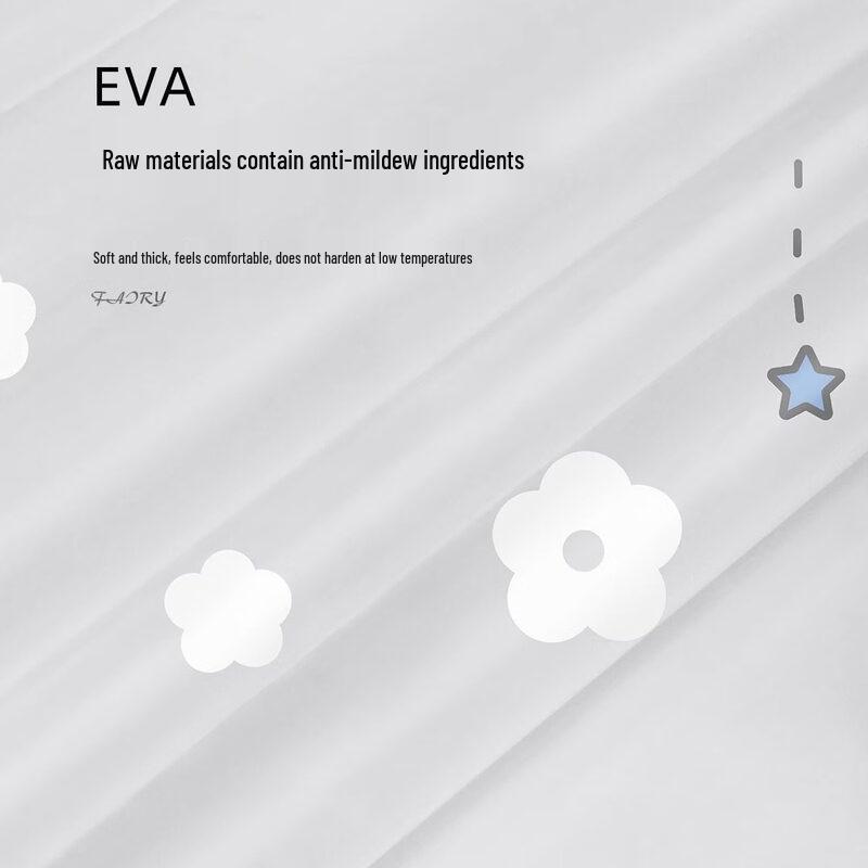 Qianyu Waterproof Anti-Mildew Cloth Shower Curtain