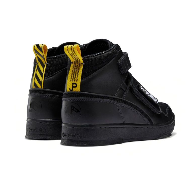 Jurassic Park x Reebok Stomper Security Pánské tenisky Černá Uhlová Plamenně žlutá GX5412