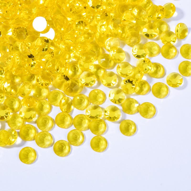 Nail Art Diamond Jewelry, Transparent Bottom Glass Rhinestone Flat Bottom Drill Mobile Phone Case Beauty Diy Luggage Jewelry Accessories