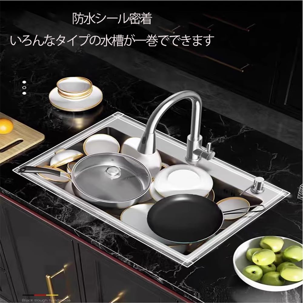 DREAMERS À Prova d'Água Fita Forte Sem Adesivo Gap Branco, Fita, Resistente ao Mofo, À Prova d'Água, Reparo, Resistente a Óleo, Resistente a Manchas Mascaramento,