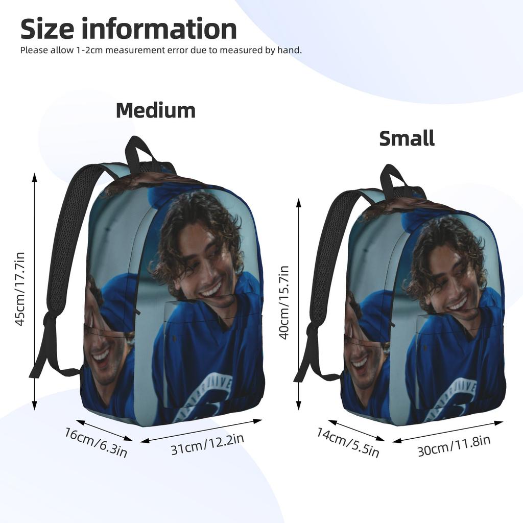 Off Campus TV Series 2026 Backpack for Men Women Teenage Student Work Daypack  Laptop Shoulder Bag Sports