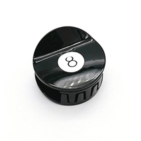 1/2/3/4/5Pcs Hair Claw Black 8 Ball Golf Club Hair Clip Women Updo Ponytail Holder