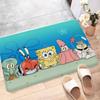 Children Animation S-Spongebob Kitchen Mat Kids Room Bedroom Decoration Balcony Anti-Slip Doormat Living Room Alfombra
