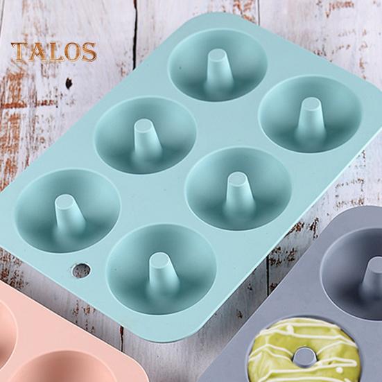 Silikonová forma Nepřilnavá pomůcka pro domácí pečení Silikonová forma se 6 otvory Silikonová forma pro pekařské potřeby