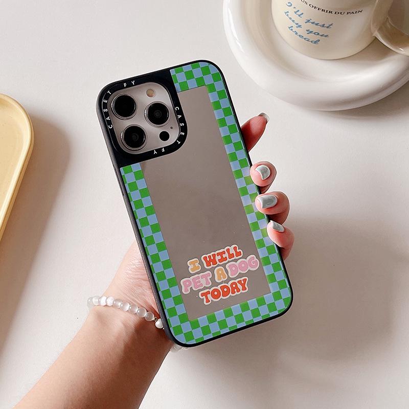 

Модный зеркальный чехол с изображением собаки для Apple iPhone 14 Pro Max iPhone 14 Pro