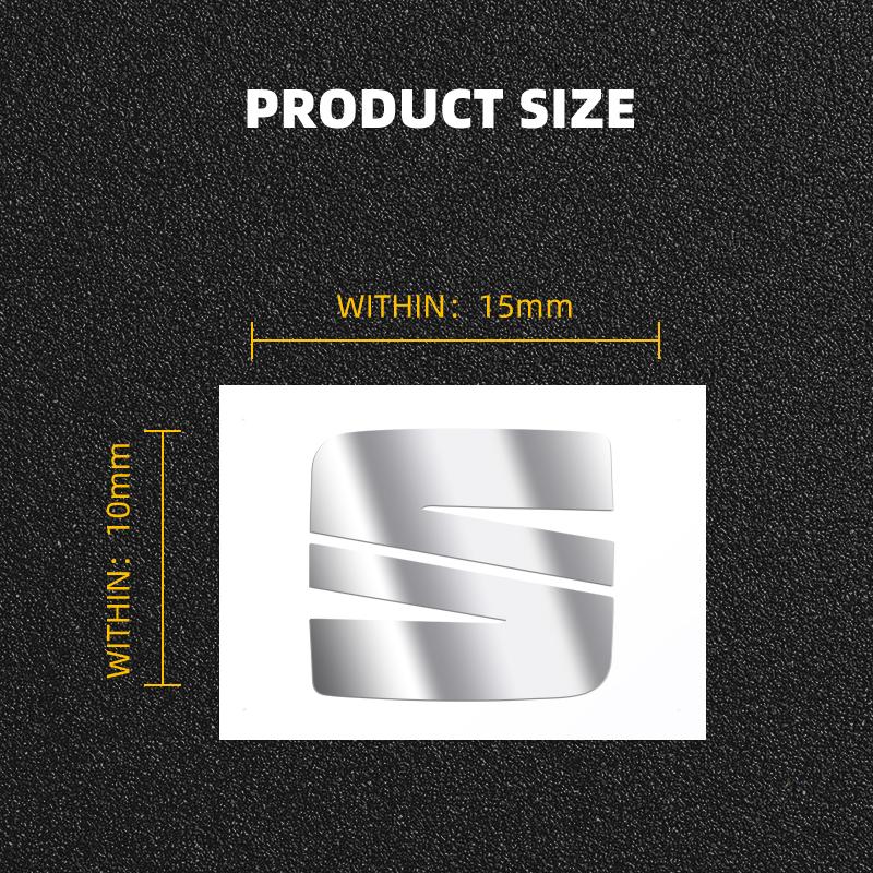 New Car Styling 3D Metal Car Interior Decoration Sticker Badges Car Accessorie For SEAT Ibiza Leon Arona Ateca Tarraco Alhambra Cupra