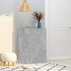 VidaXL Shoe Cabinet Concrete Grey 60x35x84 Cm Chipboard