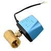 24V Messing Zwei-Draht Elektrisches Kugelhahn, Stromausfall Reset, Normalerweise Geschlossen/Offen, 220 Wasserdicht, 1/2 Zoll.