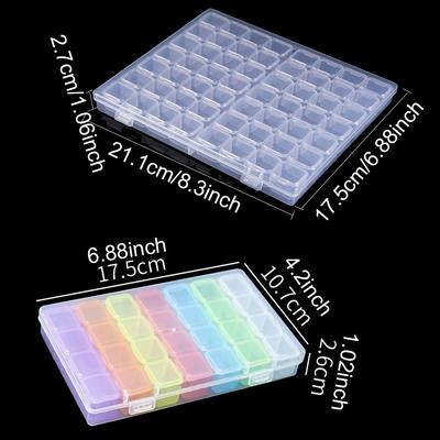 Narzędzia do malowania diamentami 5D DIY Pojemnik na akcesoria Pudełko na akcesoria do haftu diamentowego Pudełko na wiertła Pojemnik na mozaikę Etui