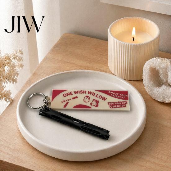 Romantic Ritual Items One Wish Willow Stick with Box, 3D Printed Wishing Wish-Making Snap Stick, Miniature Collectible Figurines Breakable Magic Luck
