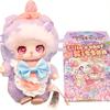 Liila Toys 4th Generation Sweets-Themed Cute Kitten  Authentic Sweets Chef Style X Fluffy Yomogimatsu Design & Large Ribbon  7 Types (Including 1