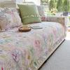 Pastoral Style Cotton Couch Pad New Sofa Cover Skirt Sofa Protective Cloth With All Season Universal One-Piece Anti Slip Durable