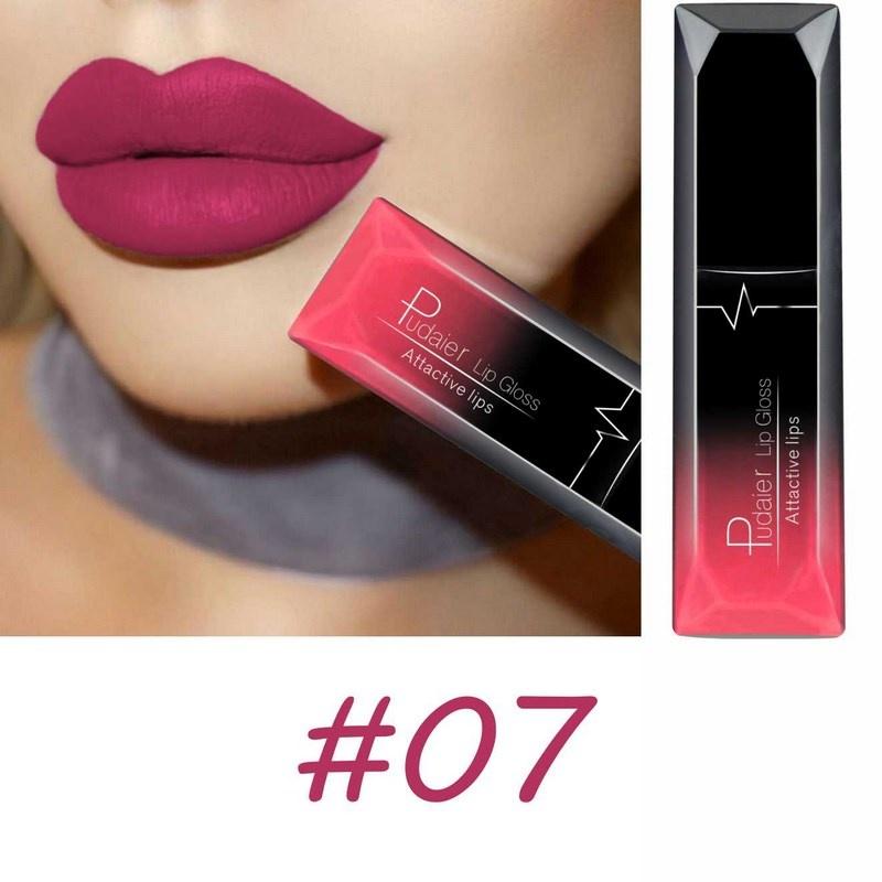 Matte Liquid Lipstick - Waterproof, Matte & Glossy, Nude To Red Hues - Long-lasting, Hydrating Formula - Waterproof Matte Velvet Lip Tint