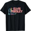 Elvis Presley Offizielles Elvis Neon Schild T-Shirt